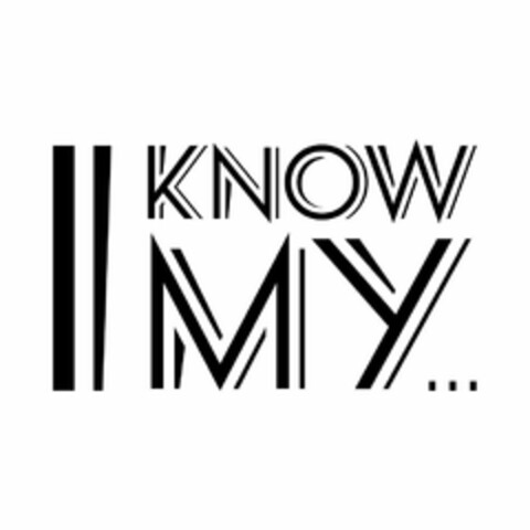 I KNOW MY... Logo (USPTO, 07.07.2017)