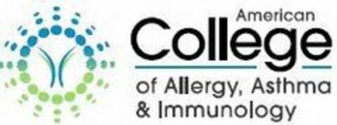 AMERICAN COLLEGE OF ALLERGY, ASTHMA & IMMUNOLOGY Logo (USPTO, 03/20/2018)