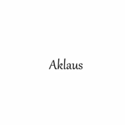 AKLAUS Logo (USPTO, 05.06.2018)