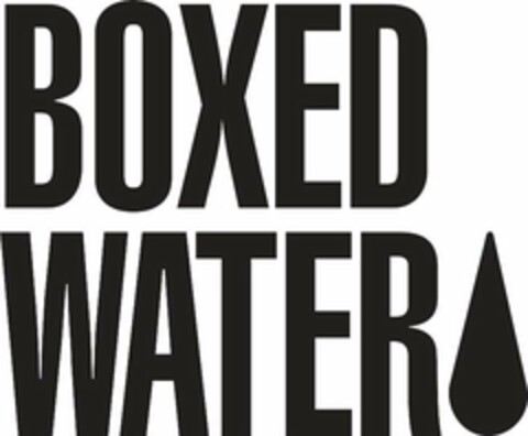 BOXED WATER Logo (USPTO, 07/10/2018)