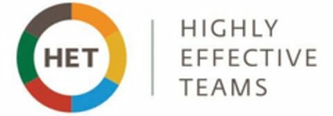 HET HIGHLY EFFECTIVE TEAMS Logo (USPTO, 13.09.2018)