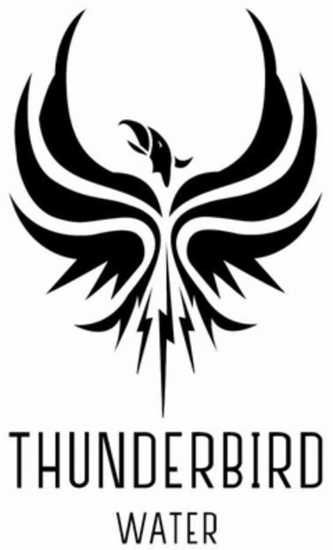 THUNDERBIRD WATER Logo (USPTO, 27.10.2018)