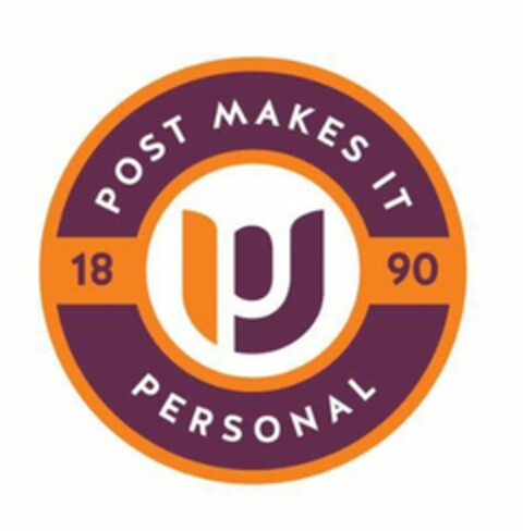 PU POST MAKES IT PERSONAL 1890 Logo (USPTO, 14.11.2018)