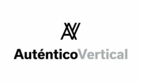 AV AUTÉNTICO VERTICAL Logo (USPTO, 12.12.2018)