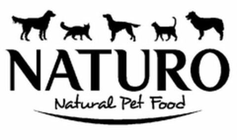 NATURO NATURAL PET FOOD Logo (USPTO, 09.03.2019)