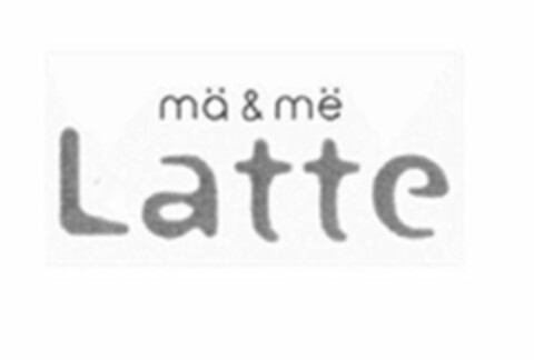 MÄ & MË LATTE Logo (USPTO, 22.03.2019)