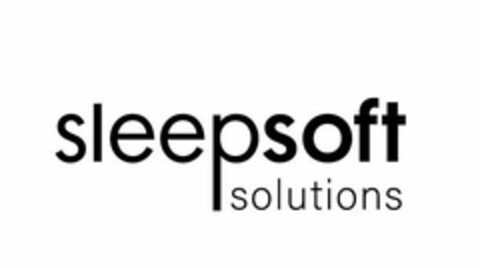 SLEEPSOFT SOLUTIONS Logo (USPTO, 03.09.2019)