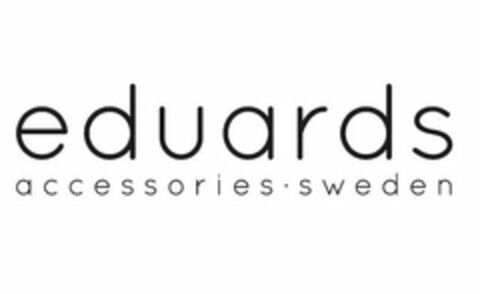 EDUARDS ACCESSORIES · SWEDEN Logo (USPTO, 28.01.2020)