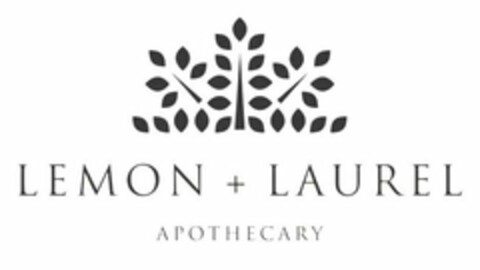 LEMON + LAUREL APOTHECARY Logo (USPTO, 29.01.2020)