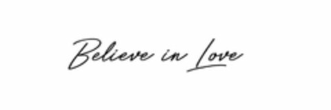 BELIEVE IN LOVE Logo (USPTO, 17.03.2020)