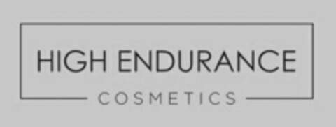 HIGH ENDURANCE COSMETICS Logo (USPTO, 12.05.2020)