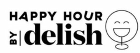 HAPPY HOUR BY DELISH Logo (USPTO, 05/21/2020)