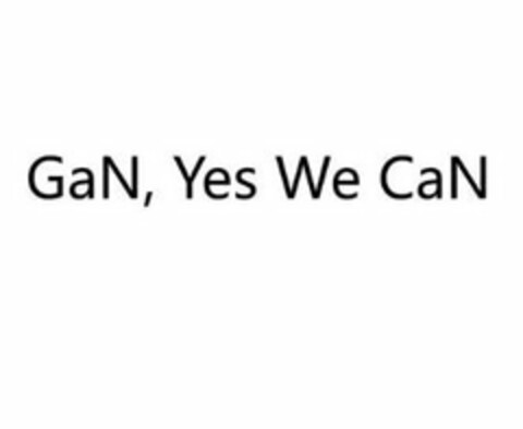 GAN, YES WE CAN Logo (USPTO, 10.07.2020)
