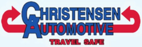 CHRISTENSEN AUTOMOTIVE TRAVEL SAFE Logo (USPTO, 09/13/2020)