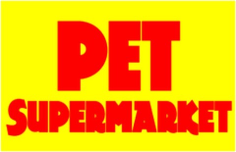 PET SUPERMARKET Logo (USPTO, 16.03.2009)