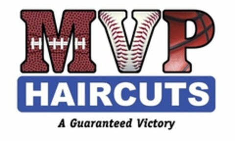 MVP HAIRCUTS A GUARANTEED VICTORY Logo (USPTO, 26.03.2009)