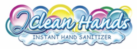 2CLEAN HANDS INSTANT HAND SANITIZER Logo (USPTO, 02.11.2009)