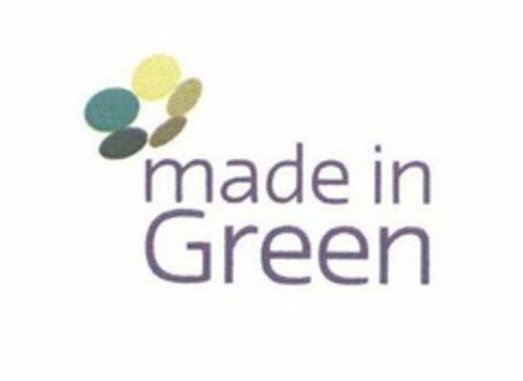 MADE IN GREEN Logo (USPTO, 11.12.2009)