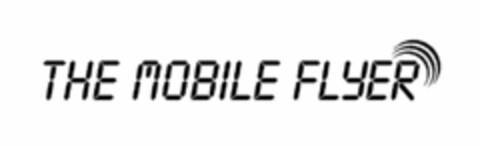 THE MOBILE FLYER Logo (USPTO, 18.12.2009)