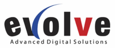 EVOLVE ADVANCED DIGITAL SOLUTIONS Logo (USPTO, 22.12.2009)