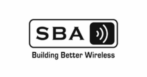 SBA BUILDING BETTER WIRELESS Logo (USPTO, 18.10.2010)
