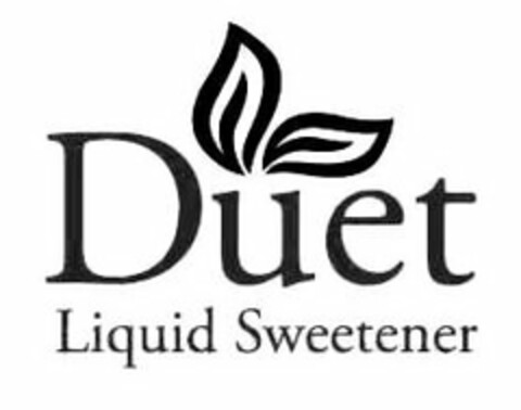 DUET LIQUID SWEETENER Logo (USPTO, 28.06.2011)