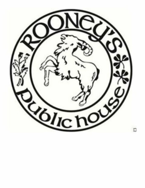 ROONEY'S PUBLIC HOUSE Logo (USPTO, 28.06.2011)