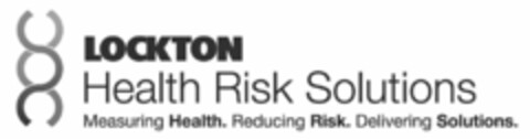LOCKTON HEALTH RISK SOLUTIONS MEASURING HEALTH. REDUCING RISK. DELIVERING SOLUTIONS. Logo (USPTO, 04/02/2012)