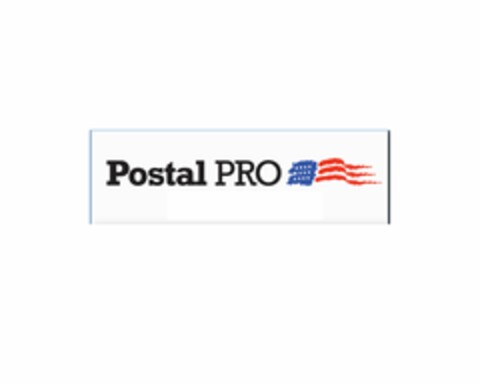 POSTAL PRO Logo (USPTO, 18.04.2012)