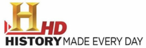 H HISTORY HD MADE EVERY DAY Logo (USPTO, 25.09.2012)