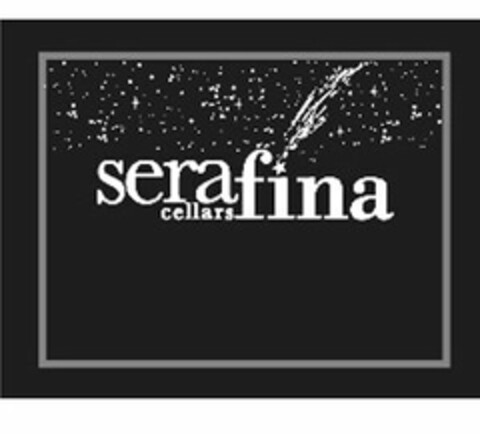 SERAFINA CELLARS Logo (USPTO, 08.11.2012)