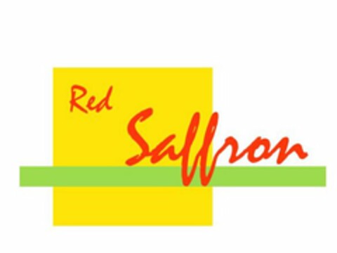 RED SAFFRON Logo (USPTO, 10.12.2012)