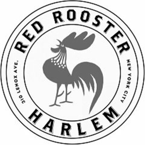 RED ROOSTER HARLEM 310 LENOX AVE. NEW YORK CITY Logo (USPTO, 09.05.2013)