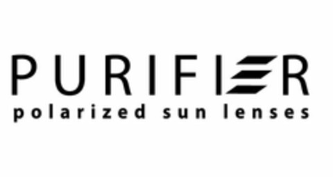 PURIFIER POLARIZED SUN LENSES Logo (USPTO, 05/15/2013)