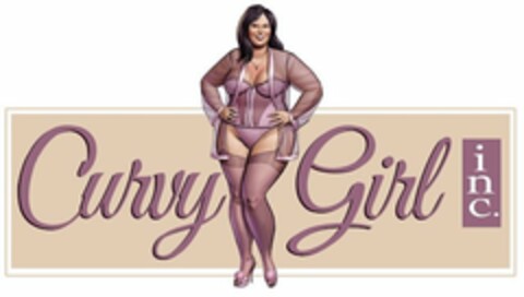 CURVY GIRL INC. Logo (USPTO, 10/19/2013)