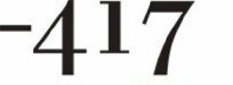 -417 Logo (USPTO, 03/05/2014)