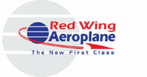 THE NEW FIRST CLASS RED WING AEROPLANE Logo (USPTO, 10.07.2014)