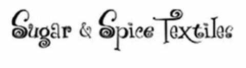 SUGAR & SPICE TEXTILES Logo (USPTO, 05.08.2014)