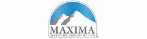 MAXIMA IMPROVING QUALITY OF LIFE Logo (USPTO, 26.08.2014)