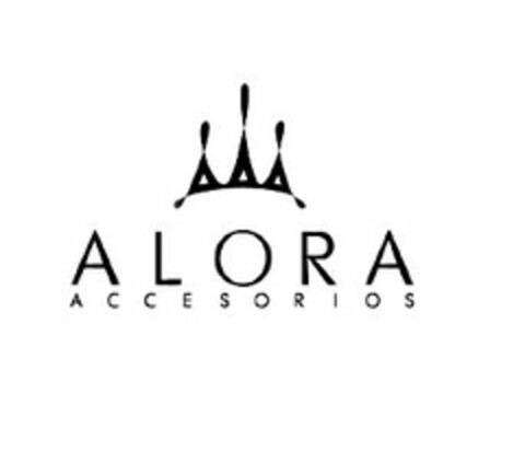 ALORA ACCESORIOS Logo (USPTO, 03/30/2016)