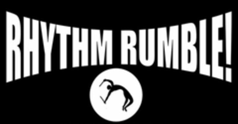 RHYTHM RUMBLE! Logo (USPTO, 05/02/2016)