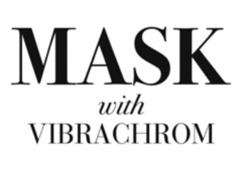 MASK WITH VIBRACHROM Logo (USPTO, 07/28/2016)