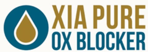 XIA PURE OX BLOCKER Logo (USPTO, 23.03.2017)