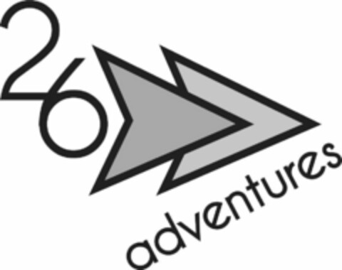 26 ADVENTURES Logo (USPTO, 07/26/2017)