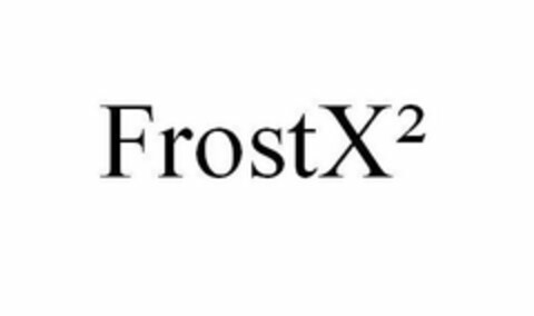 FROSTX² Logo (USPTO, 16.08.2017)