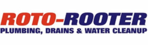 ROTO-ROOTER PLUMBING, DRAINS & WATER CLEANUP Logo (USPTO, 13.10.2017)