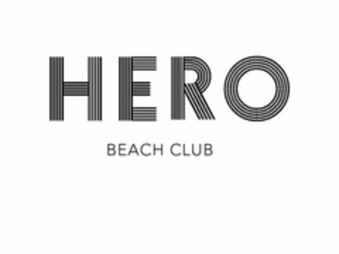 HERO BEACH CLUB Logo (USPTO, 01.03.2018)