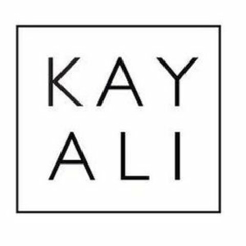 KAY ALI Logo (USPTO, 05/11/2018)