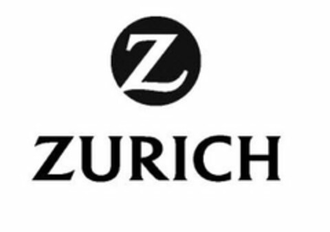 Z ZURICH Logo (USPTO, 08/23/2018)