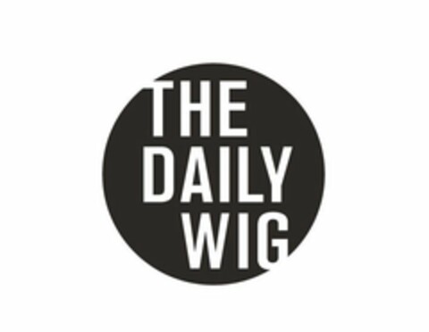 THE DAILY WIG Logo (USPTO, 21.09.2018)